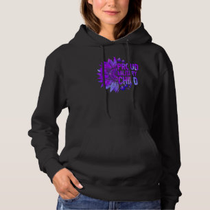 Lila, militärische Kinder mit hohem Proud Hoodie