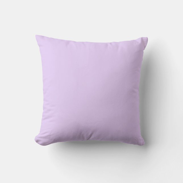lila, minimale Vollfarbe Kissen (Vorderseite)