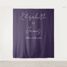 Lila Minimalistisches Hochzeitsszenario - Hintergr