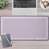 Lila minimalistisches Monogramm