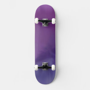 Lila Mist Abstrakt Skateboard