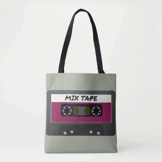 Lila Mix-Tape - 80er und Retro-Inspiriert Geschenk (Vorderseite)