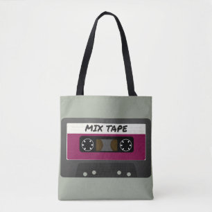 Lila Mix-Tape - Retro-Geschenk im Stil der 80er un