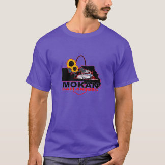 Lila MOKAN Badlanders Herren Tri-Blend-Shirt T-Shirt