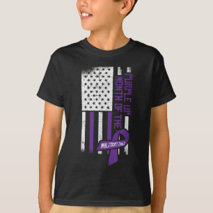Lila Monat der Militärjunta Amerikas T-Shirt