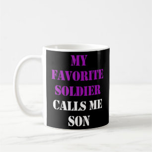 Lila Monat des Militärkindes 11 Kaffeetasse