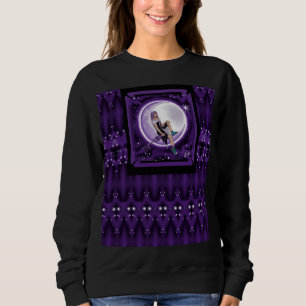 Lila Mond Sweatshirt