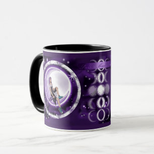 Lila Moon Child Coffee Tasse