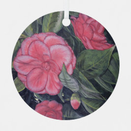 Lila Morgenröte Ornament Aus Metall