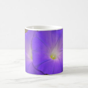 Lila Morning Glory Duo Tasse