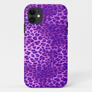 Lila-Multi-Leopard Print iPhone Case