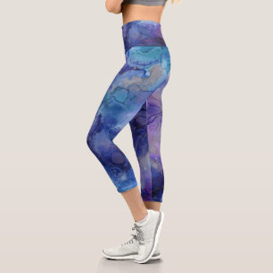 Lila MultiColor Capri Leggings