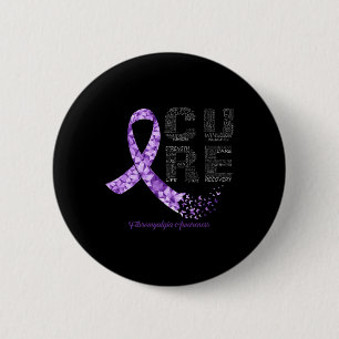 Lila Multifunktionsleisten-Fibromyalgie Button