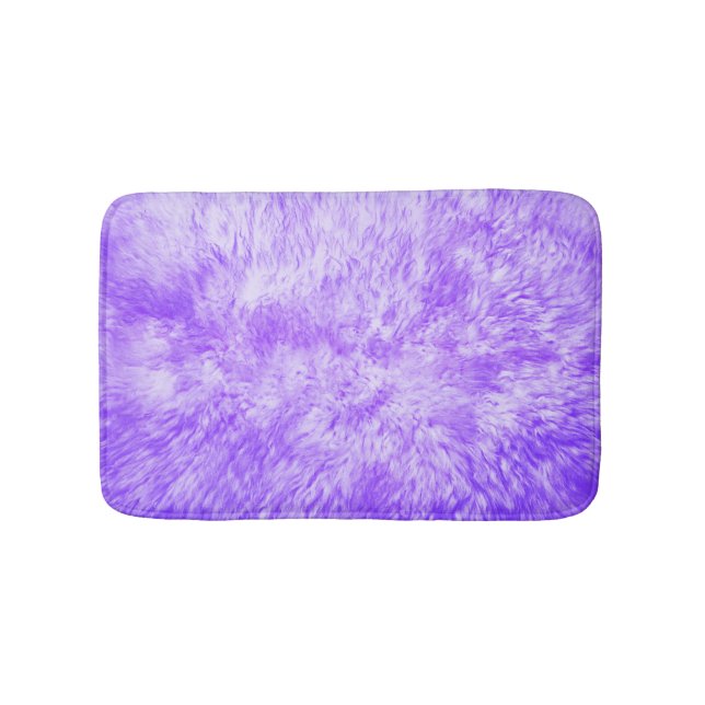 Lila Mur Frenzy Bath Mat Badematte (Vorderseite)