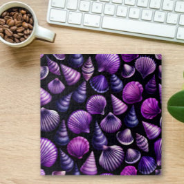 Lila Muscheln-Puzzle Puzzle