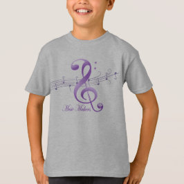 Lila Music Makers Logo Kids's Comfort T - Shirt