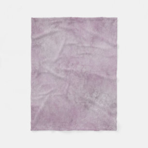 Lila Muster Fleecedecke