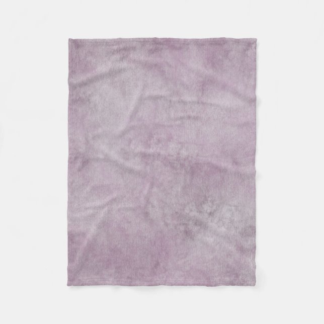 Lila Muster Fleecedecke (Vorderseite)