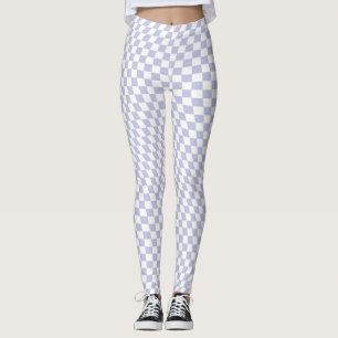 Lila Muster für viereckiges Karton Leggings