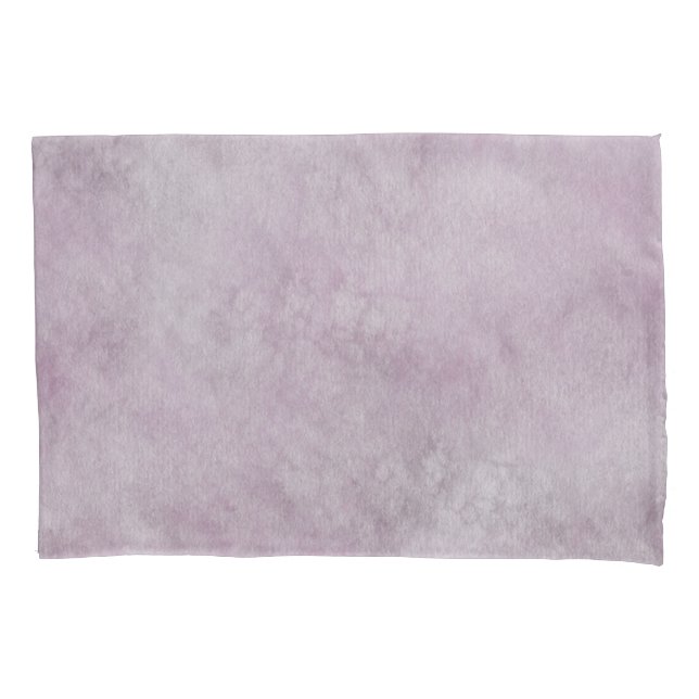 Lila Muster Kissenbezug (Vorderseite-Links)