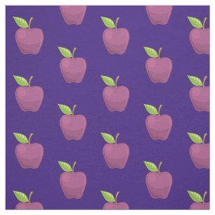Lila Muster von Apple Stoff