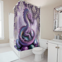 Lila-mystischer Drache Gothic
