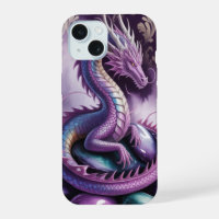Lila Mystischer Drache Gothic