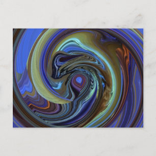 Lila N Gold Traumpackung PostCard Postkarte