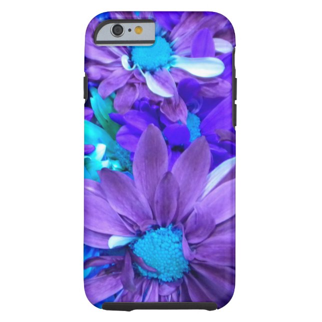Lila N Turquoise Bouquet iPhone 6 Fall Case-Mate iPhone Hülle (Rückseite)