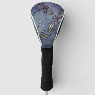 Lila Nachtflug Golf Headcover