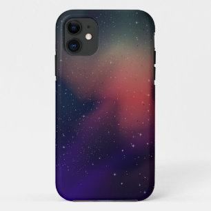 Lila Nachthimmel Sterne Case-Mate iPhone Hülle