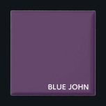 Lila Name von Blue John Magnet<br><div class="desc">Lila Name von Blue John</div>