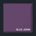Lila Name von Blue John Magnet<br><div class="desc">Lila Name von Blue John</div>
