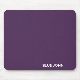 Lila Name von Blue John Mousepad
