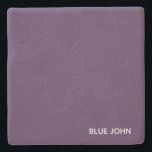 Lila Name von Blue John Steinuntersetzer<br><div class="desc">Lila Name von Blue John</div>