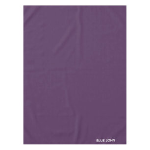 Lila Name von Blue John Tischdecke