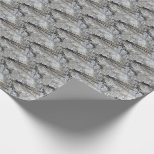 Lila Naturmuster   Geschenkpapier