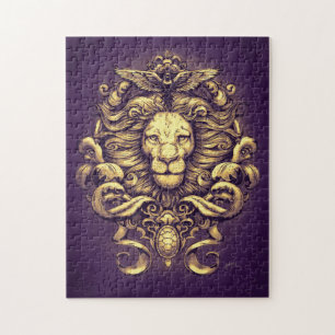 Lila Naturreich Puzzle