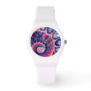 Lila Nautilus Armbanduhr