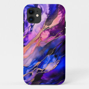 Lila Nebel im Weltraum Case-Mate iPhone Hülle