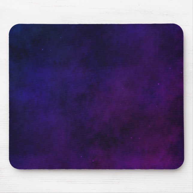 Lila Nebelfleck Mousepad (Vorne)