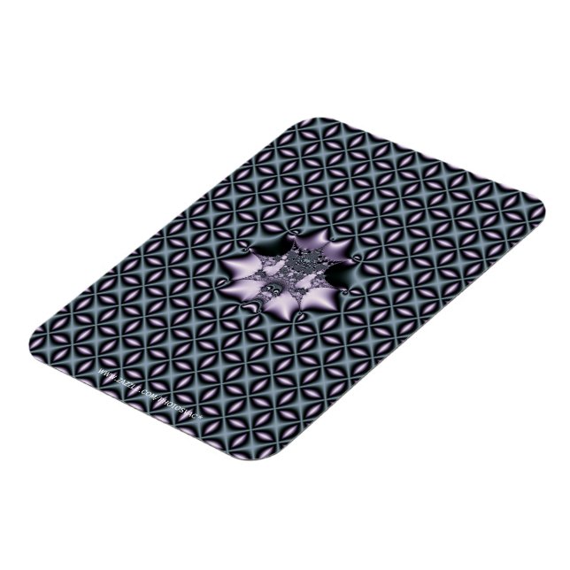 Lila Netz Magnet (Linke Seite)