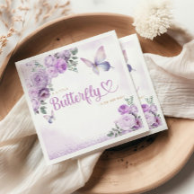 Lila niedliche kleine Schmetterlingsdusche