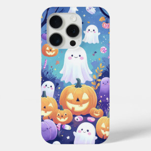 Lila Niedliches Halloween iPhone/iPad Gehäuse Case-Mate iPhone Hülle
