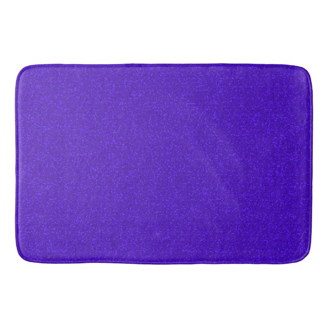 Lila Noise Bath Mat Badematte (Vorderseite)