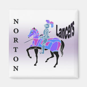 Lila Norton Lancers-Magnet Magnet