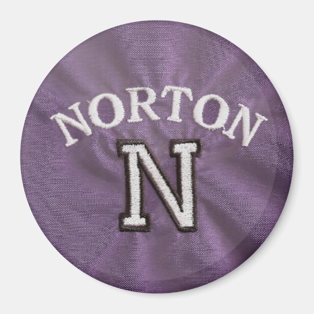 Lila Norton Magnet (Vorne)