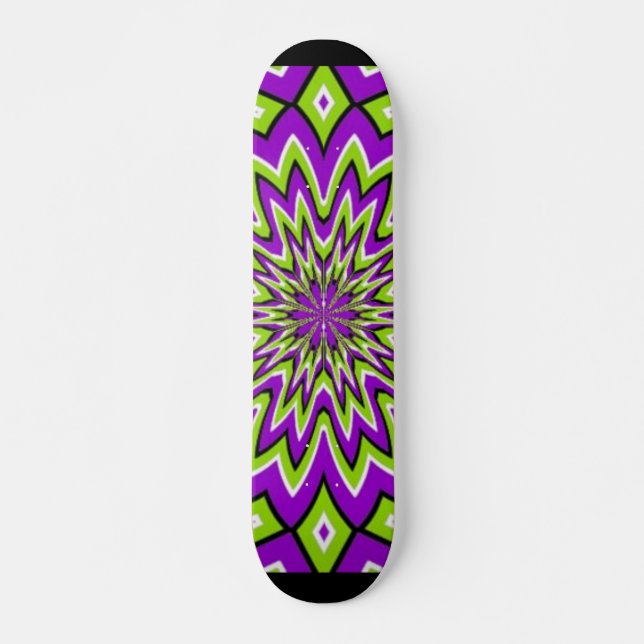 Lila Nurple-Skateboard Skateboard (Vorne)
