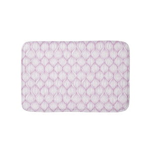 Lila ogee stripes Musterhintergrund Badematte