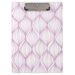 Lila ogee stripes Musterhintergrund Klemmbrett